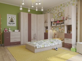 Детская комната Лимбо-1 в Дудинке - dudinka.katalogmebeli.com | фото 2