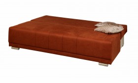 Диван - кровать "Асти" (замша дельта терракота) вариант №1/осн. в Дудинке - dudinka.katalogmebeli.com | фото 4