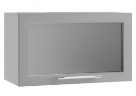 Гарда ПГС 600 шкаф верхний горизонтальный со стеклом Индиго в Дудинке - dudinka.katalogmebeli.com | фото