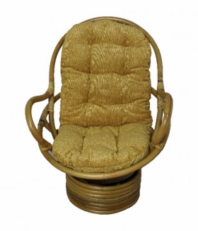 SWIVEL ROCKER кресло-качалка, ротанг №4 в Дудинке - dudinka.katalogmebeli.com | фото