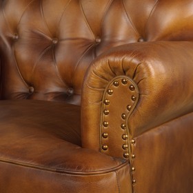 Кресло кожаное Чарльз в Дудинке - dudinka.katalogmebeli.com | фото 5