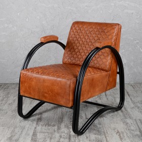 Кресло кожаное Лофт Стайл в Дудинке - dudinka.katalogmebeli.com | фото