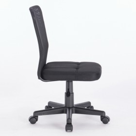 Кресло компактное BRABIX Smart MG-313 (черный) в Дудинке - dudinka.katalogmebeli.com | фото 2
