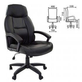 Кресло офисное BRABIX Formula EX-537 (черный) в Дудинке - dudinka.katalogmebeli.com | фото