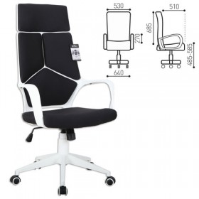 Кресло офисное BRABIX Prime EX-515 (черная ткань) в Дудинке - dudinka.katalogmebeli.com | фото