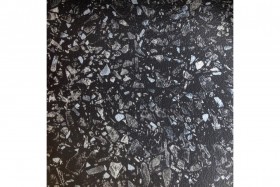 Кромка для столешницы с/к 3000*50мм (№ 21г черное серебро) в Дудинке - dudinka.katalogmebeli.com | фото