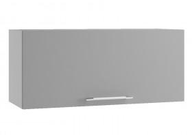Монца ГВПГ 800 Шкаф верхний горизонтальный глубокий высокий (Гранит Маус/корпус Серый) в Дудинке - dudinka.katalogmebeli.com | фото