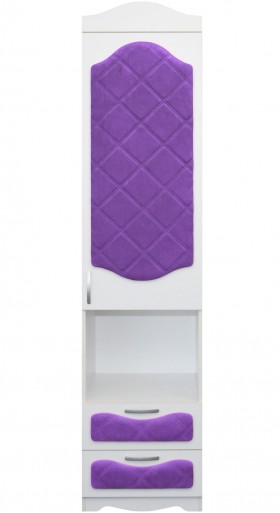 Пенал с ящиками серии Иллюзия 32 Фиолетовый в Дудинке - dudinka.katalogmebeli.com | фото