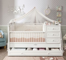 ROMANTIC BABY Детская кровать-трансформер 20.21.1015.00 в Дудинке - dudinka.katalogmebeli.com | фото 3