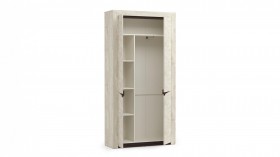 Шкаф для одежды 33.18 Лючия бетон в Дудинке - dudinka.katalogmebeli.com | фото 3